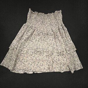 Kendall & Kylie Floral Mini Skirt, Size Small
